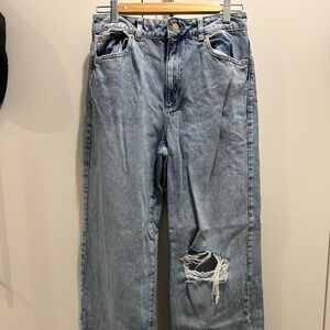 Garage Denim Wide Leg Jean